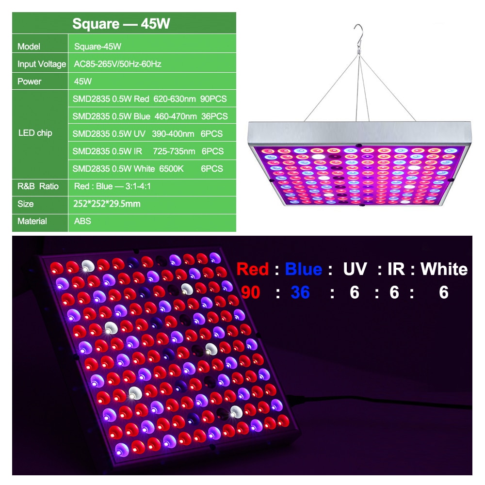 Lokwe™ Full Spectrum Lamp for Plant Growth